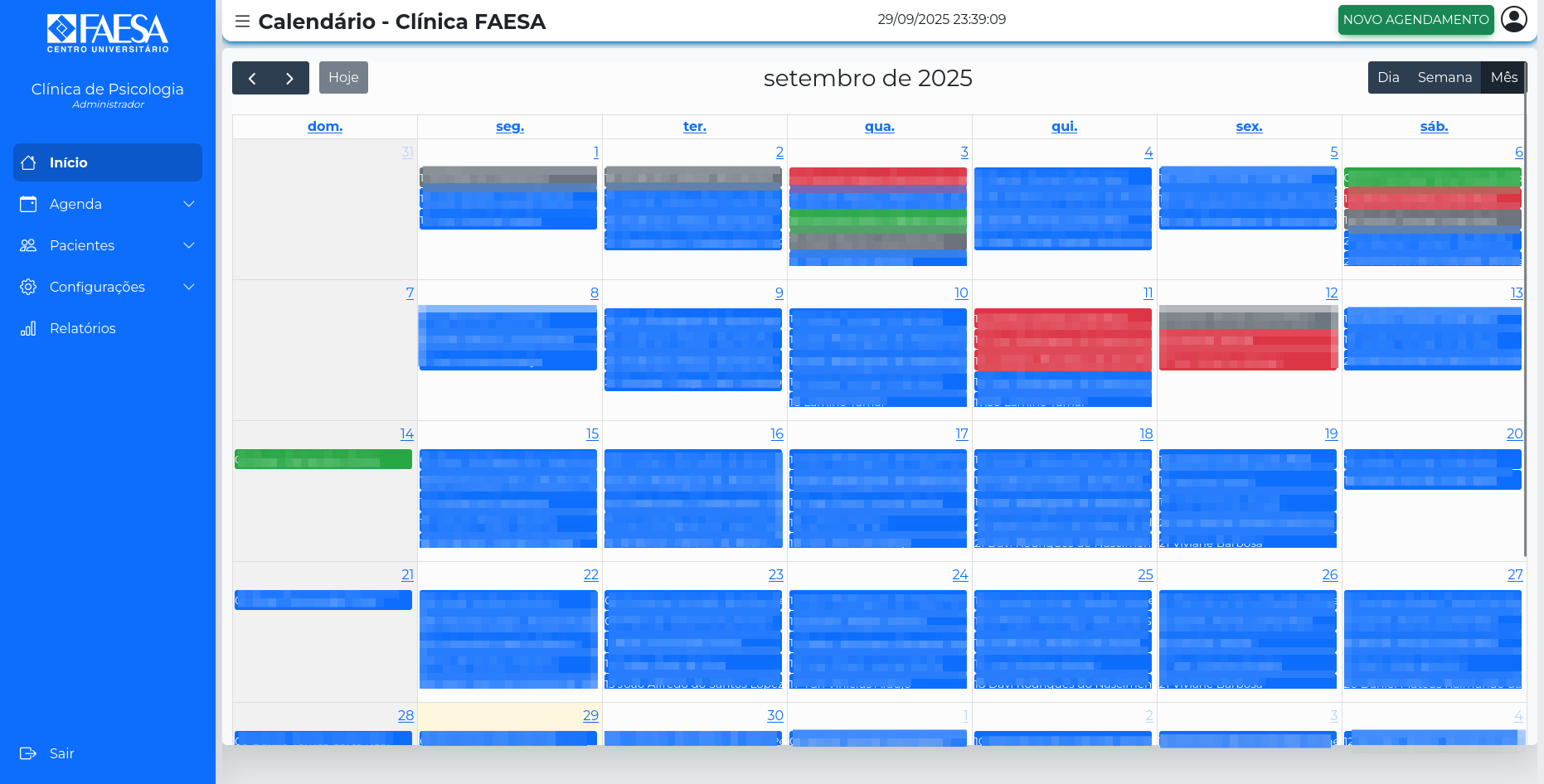 Sistema de Agendamentos Psicologia