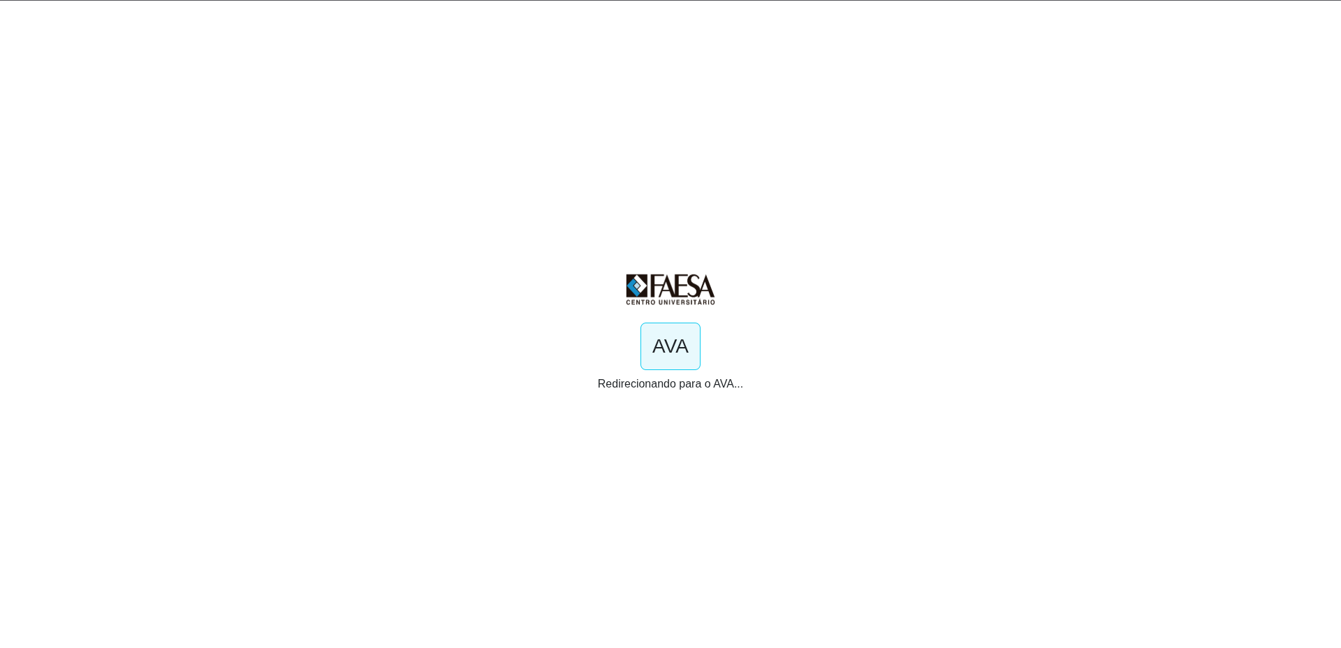 Single Sign-On (SSO) AVA FAESA